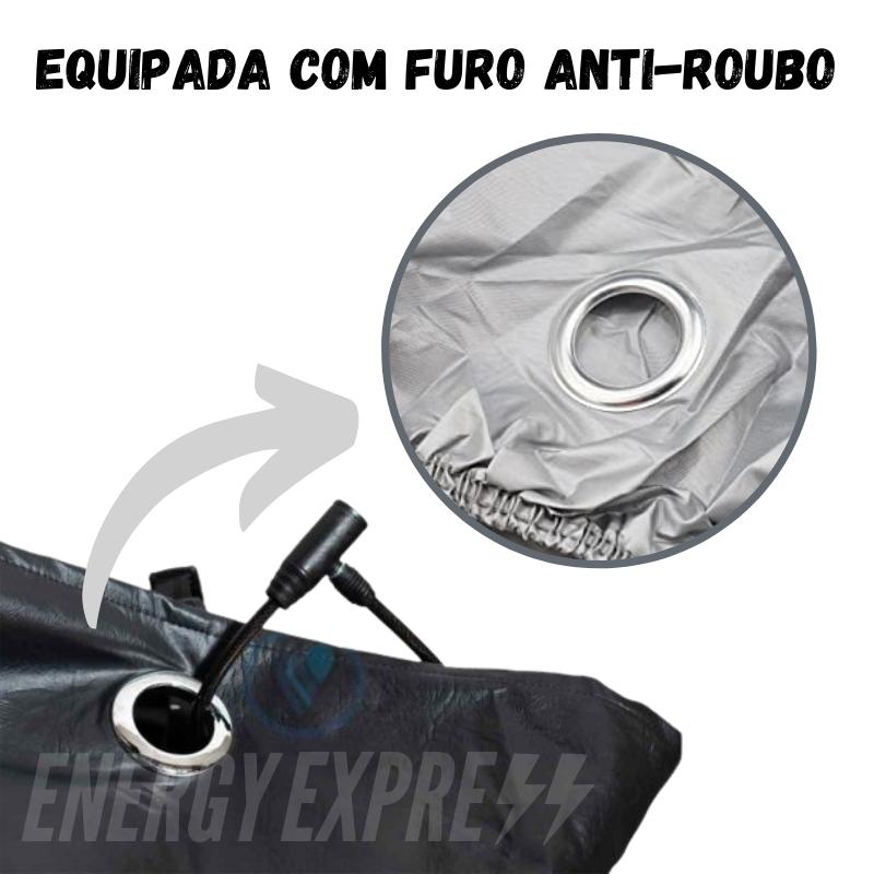 Capa para Motocicleta Impermeável com Trava