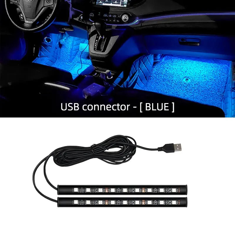LumiFlex LED – Kit de Luz Ambiente USB para Interior de Carros