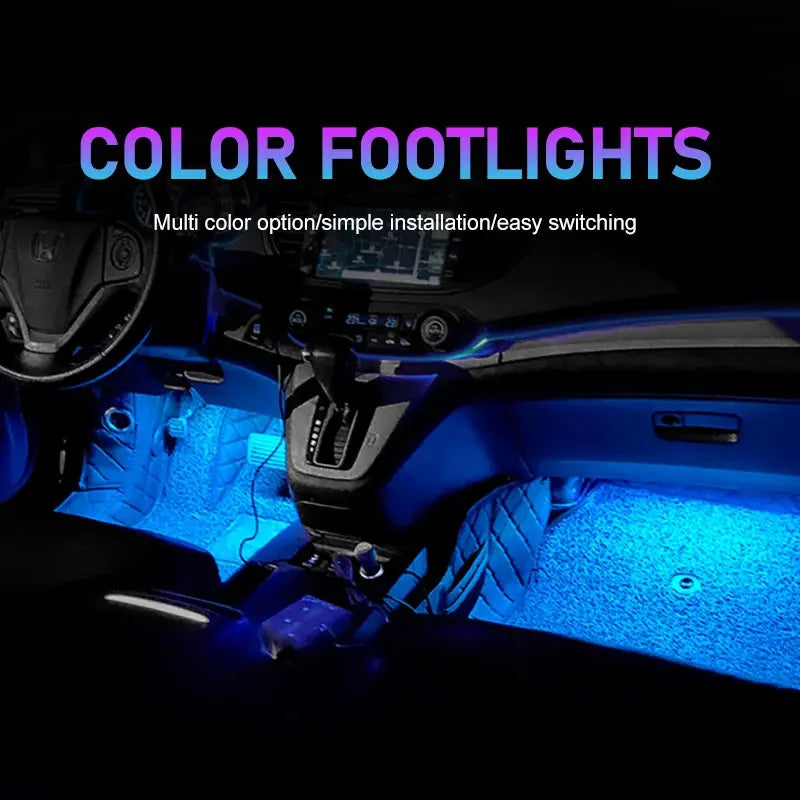 LumiFlex LED – Kit de Luz Ambiente USB para Interior de Carros